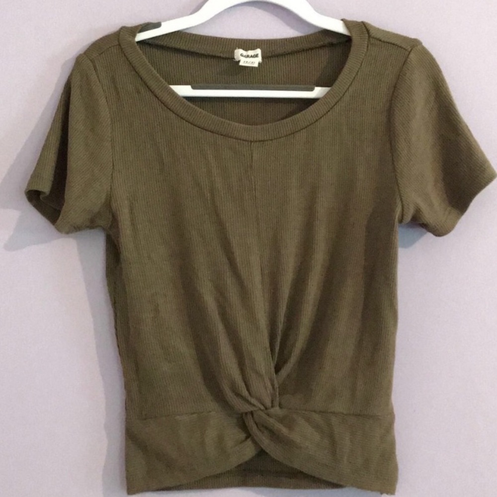 Garage Twist Front T-Shirt